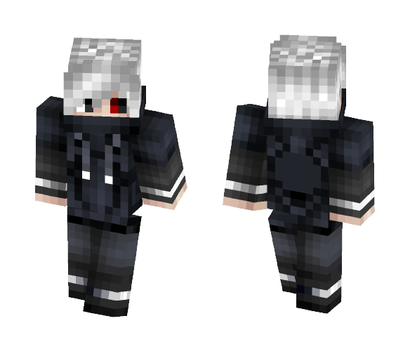 Kaneki - Male Minecraft Skins - image 1
