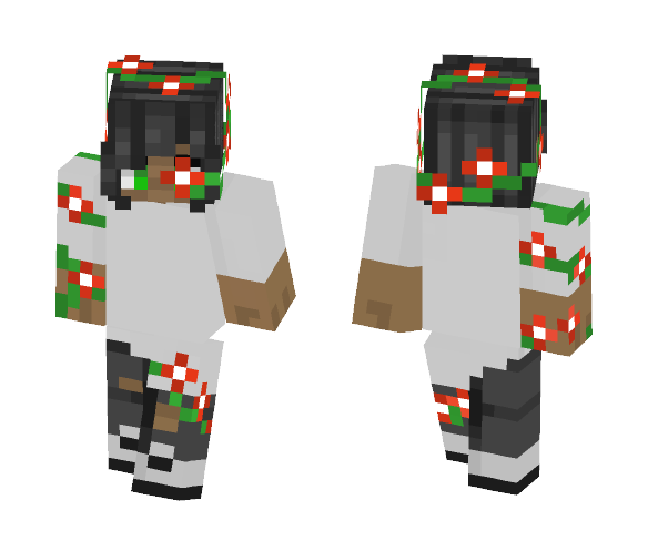 Long Hair Boy - Boy Minecraft Skins - image 1