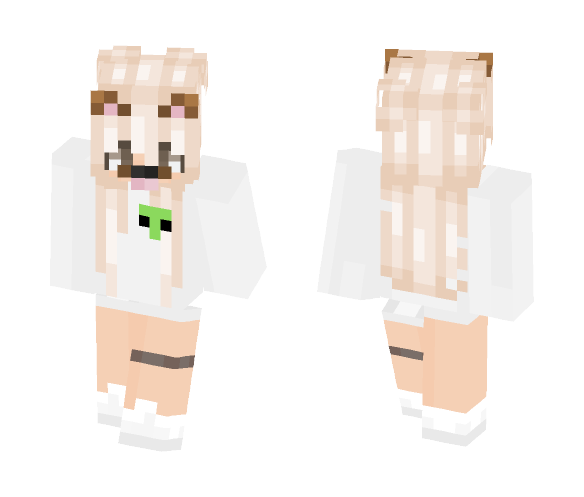 Dog girl - Dog Minecraft Skins - image 1