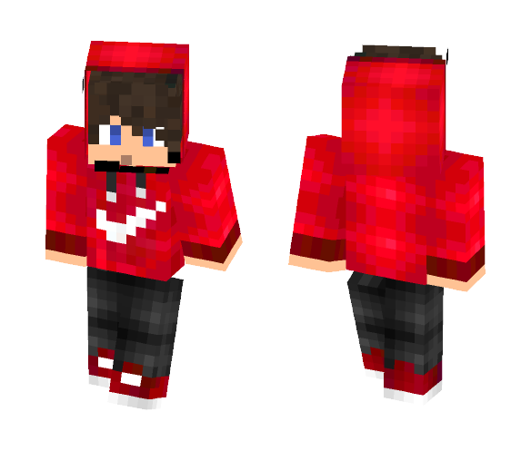 ✔Nike Swoosh Hoodie✔ - Male Minecraft Skins - image 1