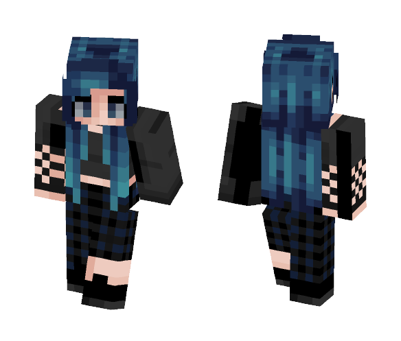 OC | Grunge - Female Minecraft Skins - image 1