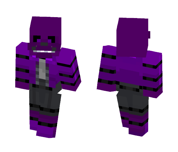 Shadow Sans (FnafTale 2) - Male Minecraft Skins - image 1