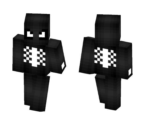 Spider-Man - Symbiote Suit - Comics Minecraft Skins - image 1
