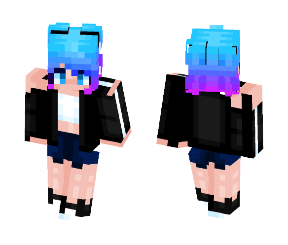 ⚠ | OC - Kaya - Female Minecraft Skins - image 1