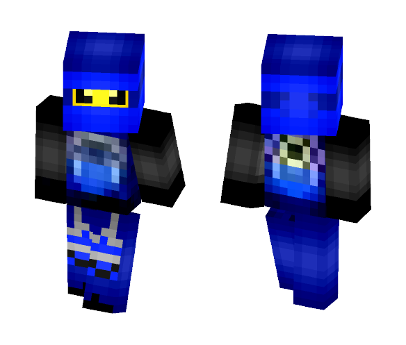 Ninjago Fusion Jay - Male Minecraft Skins - image 1
