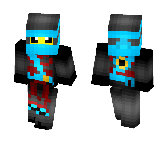 Ninjago Fusion Nya - Female Minecraft Skins - image 1