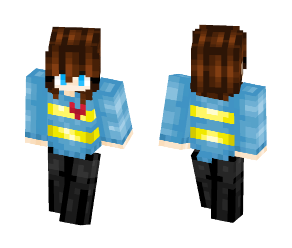 Frisk (Alterfell) - Interchangeable Minecraft Skins - image 1