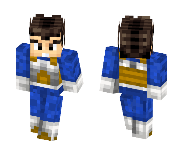 Vegeta - Male Minecraft Skins - image 1