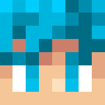 Goku (SSGSS) - Male Minecraft Skins - image 3