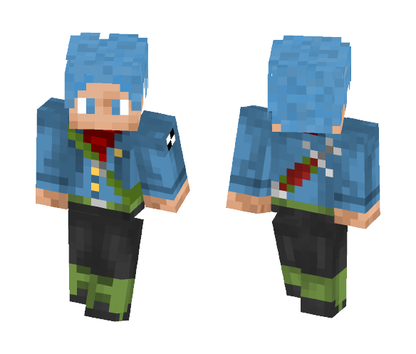 Trunks (Dragonball Super) - Male Minecraft Skins - image 1