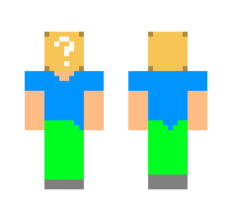 Question Block Head - Male Minecraft Skins - image 2