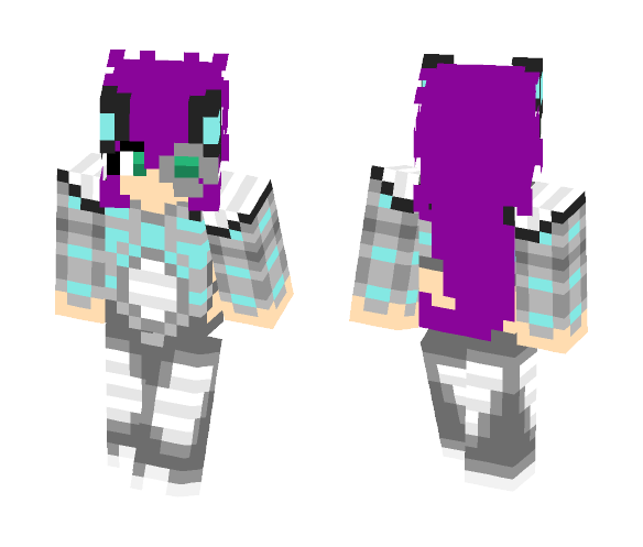 Mecha Okinusi (request) - Female Minecraft Skins - image 1
