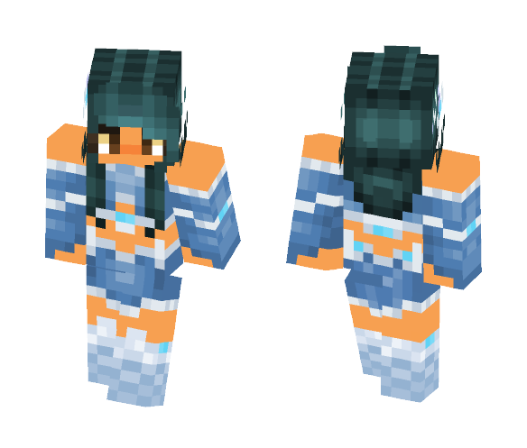 Girl in armor - Girl Minecraft Skins - image 1