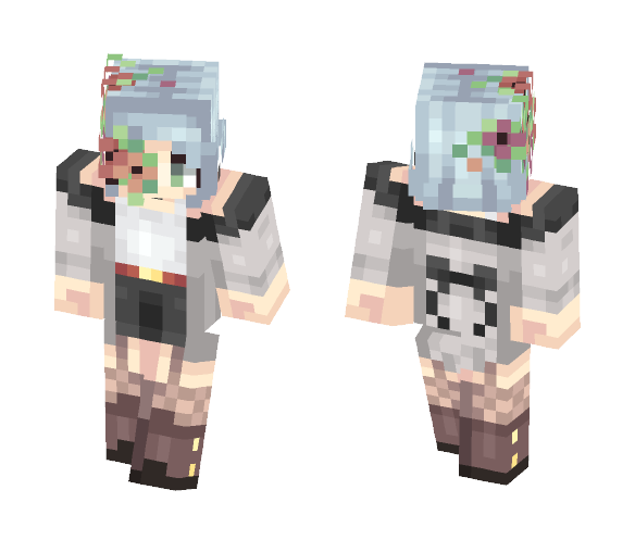 Overgrown - Female Minecraft Skins - image 1
