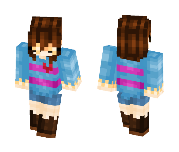 Frisk (Flowertale) - Interchangeable Minecraft Skins - image 1