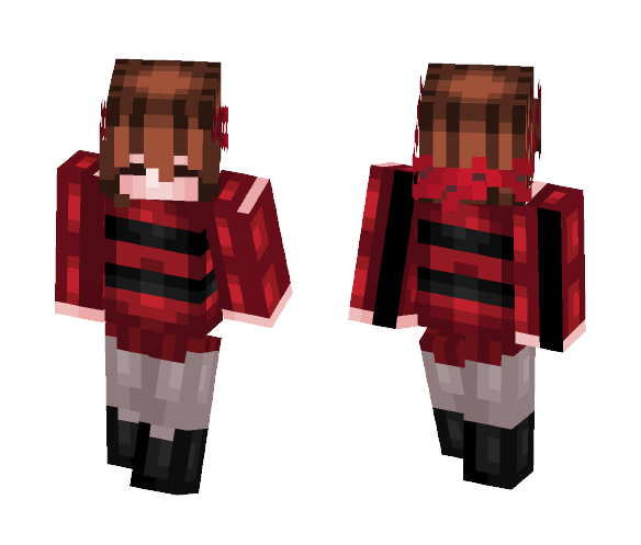 ♡ Rosetale Frisk ♡ - Female Minecraft Skins - image 1