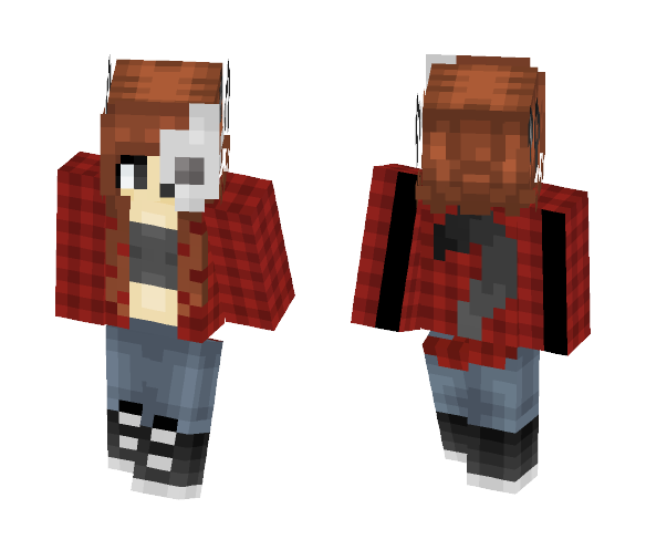 ???? Fake Smiles???? (OC) - Female Minecraft Skins - image 1