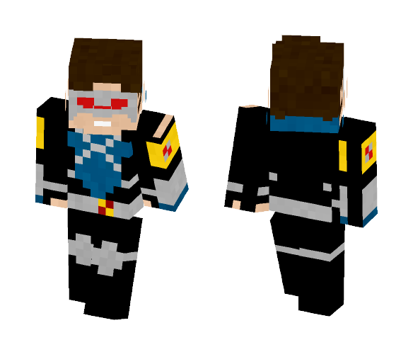 Cyclops | Custom - Male Minecraft Skins - image 1