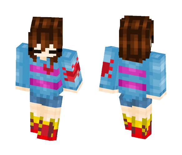 Frisk (UnderWorld) - Interchangeable Minecraft Skins - image 1