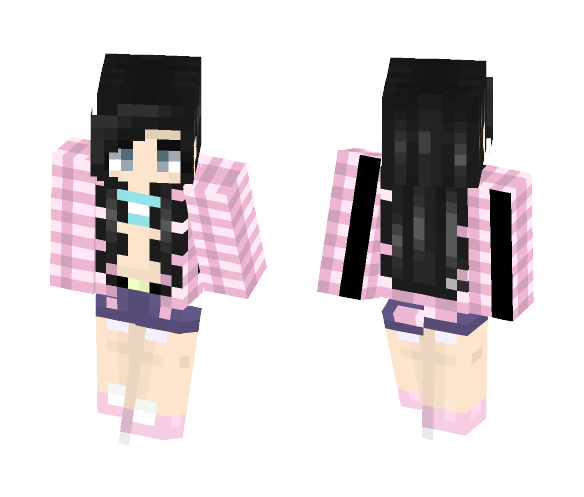 €łłα | Summer Flannel - Female Minecraft Skins - image 1