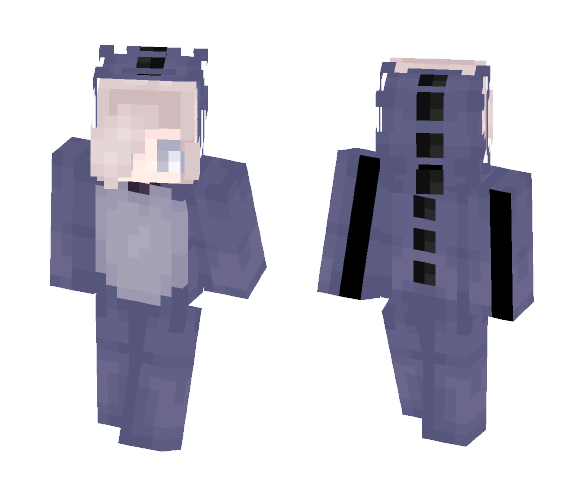 My Attempt at a onesie - Interchangeable Minecraft Skins - image 1