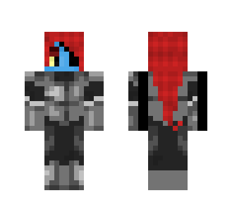 Undyne With Armor (Undertale)