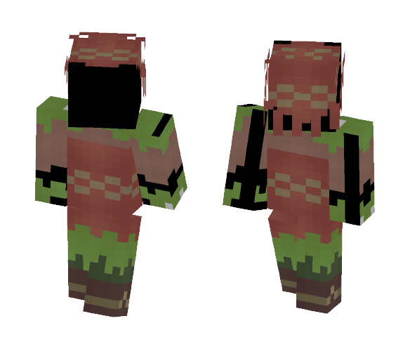 Skull Kid Outfit - Female Minecraft Skins - image 1