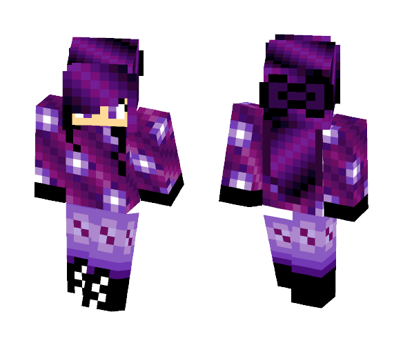Galaxy Girl - Girl Minecraft Skins - image 1