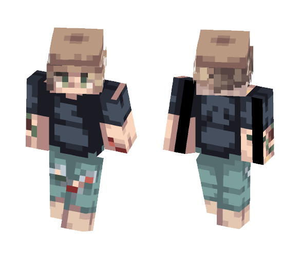 Street boy - Boy Minecraft Skins - image 1