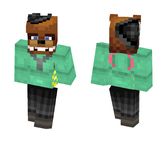 Fazbear mixup - Male Minecraft Skins - image 1