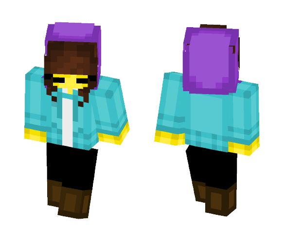 Frisk (SwapShift) *My Version* - Interchangeable Minecraft Skins - image 1