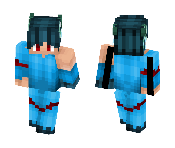Human Form Levia Fairy Tail - Male Minecraft Skins - image 1