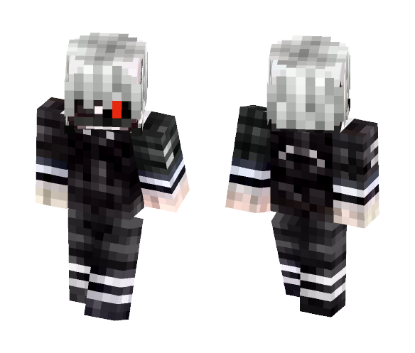 Ken Kaneki - Male Minecraft Skins - image 1