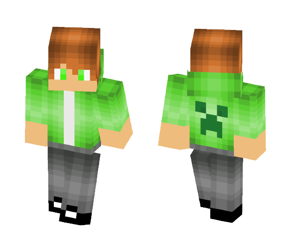 Creeper Boy - Boy Minecraft Skins - image 1