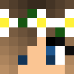 Teenage Girl With Flower Crown - Flower Crown Minecraft Skins - image 3