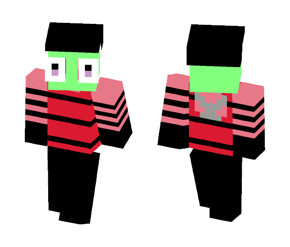 Invader Zim - Male Minecraft Skins - image 1