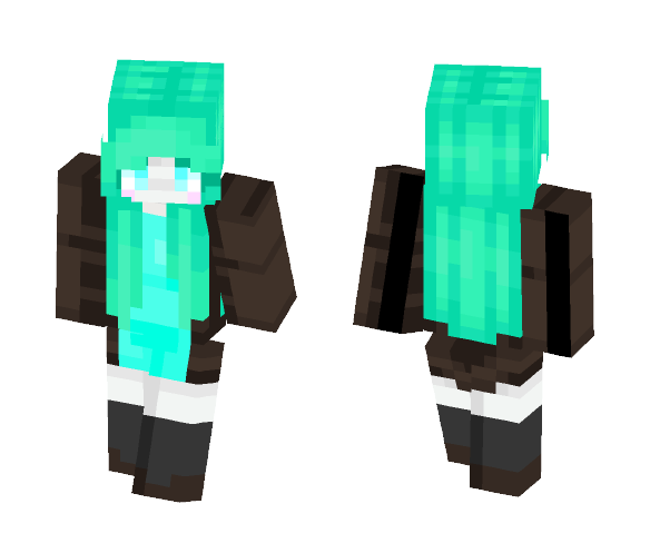 Hi I look casual. - Female Minecraft Skins - image 1