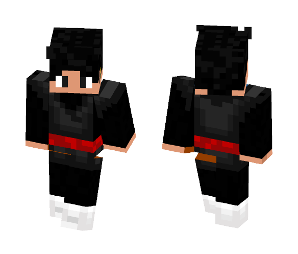 Goku Black (my version) - Male Minecraft Skins - image 1
