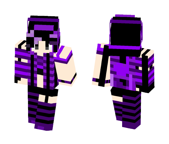 Stripe Madness - Female Minecraft Skins - image 1