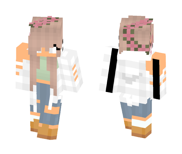 Cute Girl ❤❤. - Cute Girls Minecraft Skins - image 1