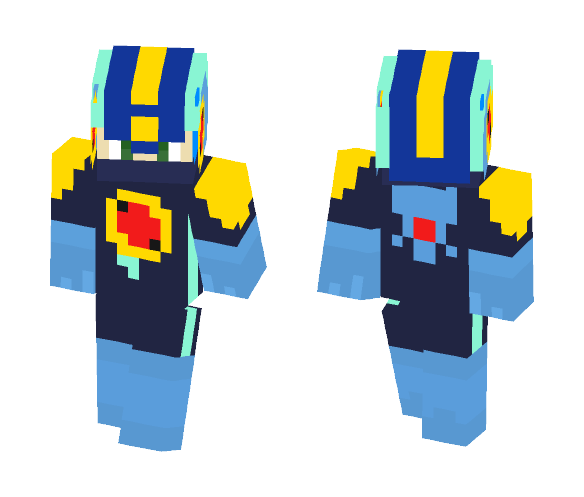 Mega Man EXE - Male Minecraft Skins - image 1