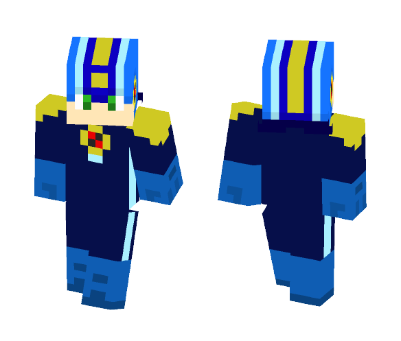 Mega man EXE - Male Minecraft Skins - image 1