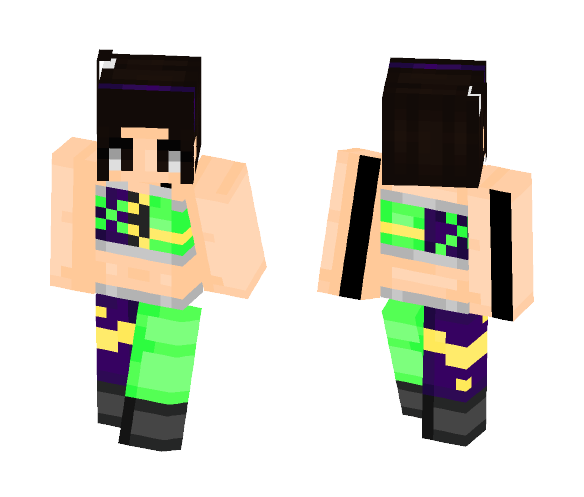 Bayley Extreme Rules 2017 :) - Female Minecraft Skins - image 1