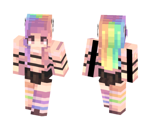 C'est bien parti ! / - Female Minecraft Skins - image 1