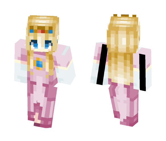Princess Peach - Female Minecraft Skins - image 1