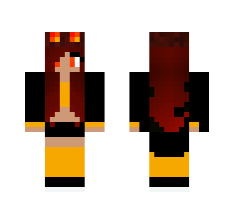 Magma Slime Girl
