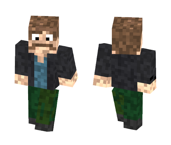 Cool Biker dude - Male Minecraft Skins - image 1