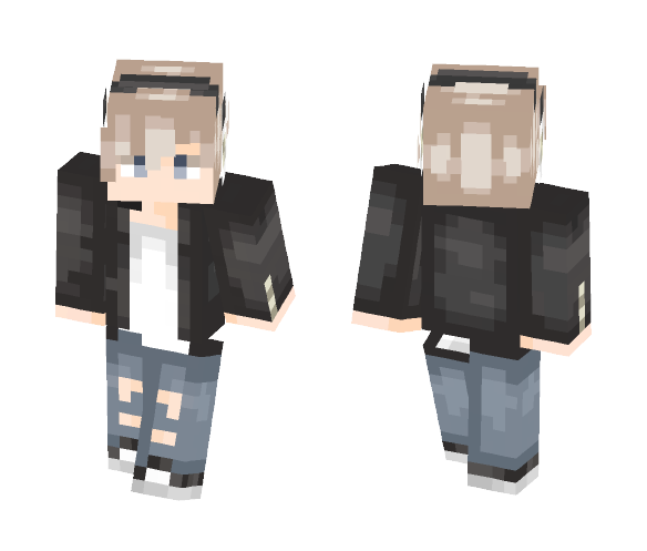 Download Free Male Version of Inspired by Music! Skin for Minecraft image 1 Male Version of Inspired by Music! - Male Minecraft Skins - image 1