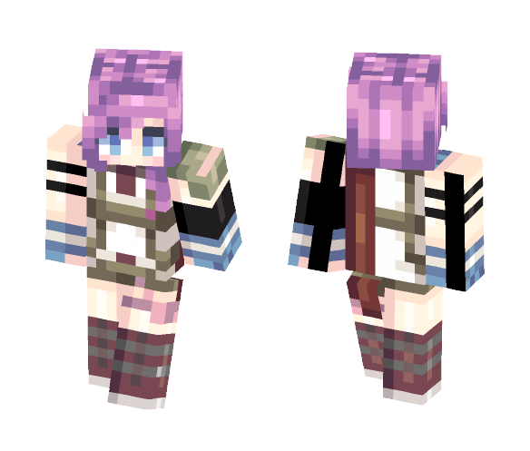 lighting (Claire Farron) - Female Minecraft Skins - image 1