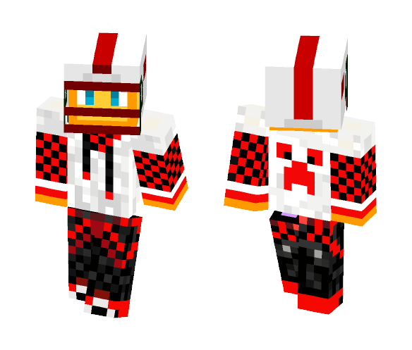 Gold football (american) - Male Minecraft Skins - image 1